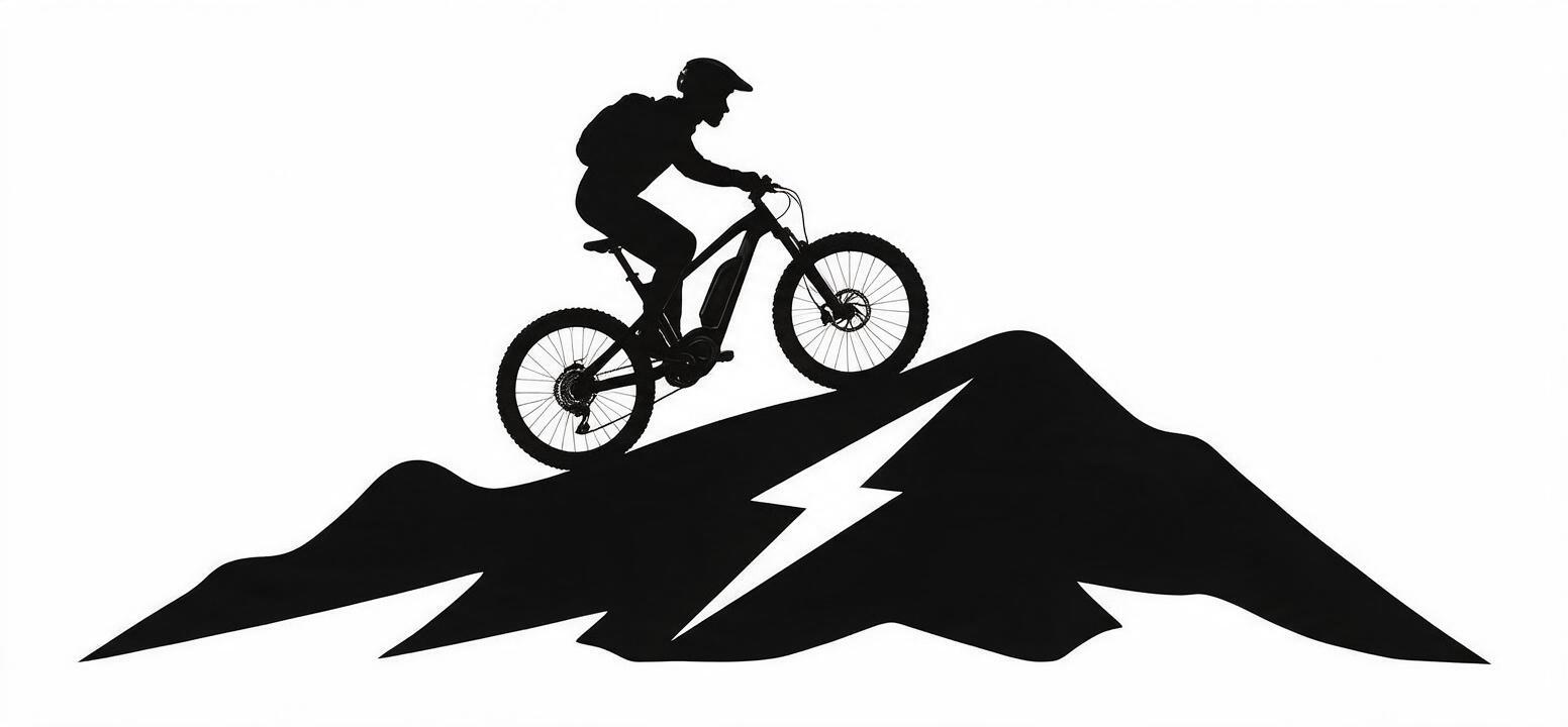 Illustration vélo électrique